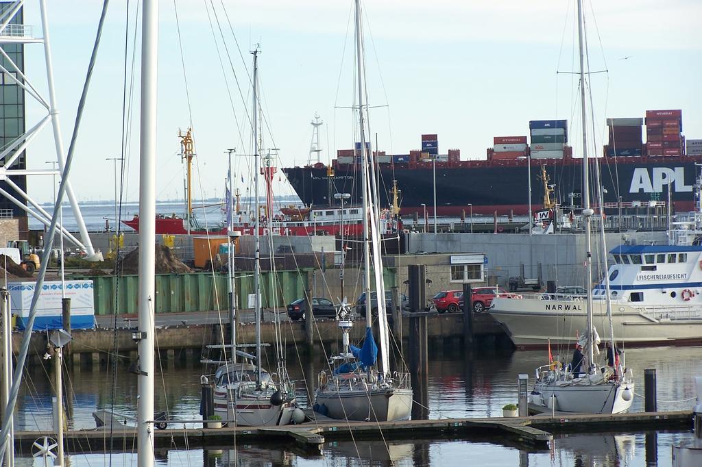 Marina 68/70 Lejlighed Cuxhaven Eksteriør billede